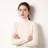 New Women's Short Cashmere High Neck Sweater - Loose Fit, Ideal for Autumn/Winter