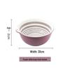 Six-Piece Double Layer Vegetable Washing Basin & Colander Set - Kitchen & Living Room Wash Basket