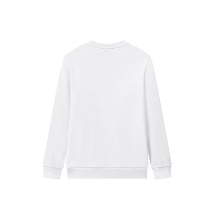 Fila Large Logo Printed Sports Crewneck Sweatshirt Men Sweatshirt White F51U044231FWT