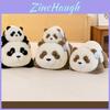 Entzückendes Plüsch-Pandakissen Realistisches Stofftier Spielzeug Weiches Kuscheltier Geschenk für Kinder