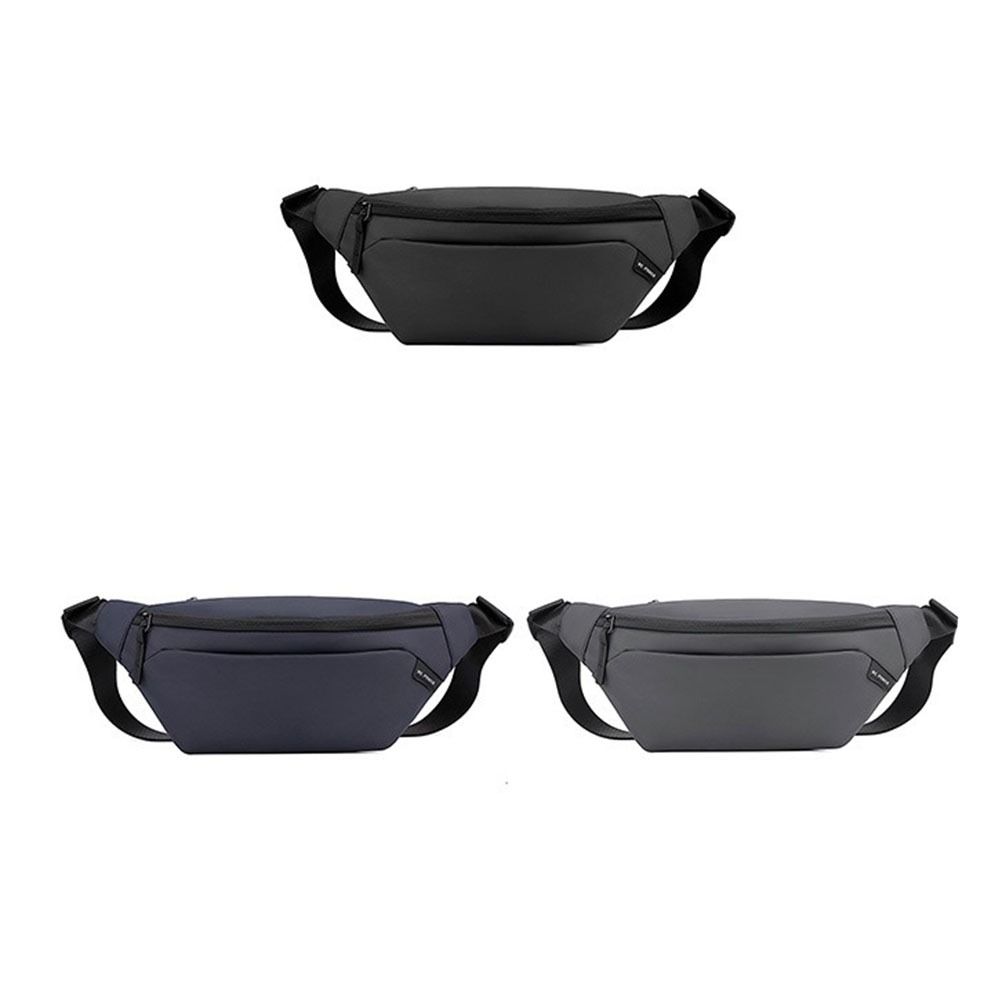 Large Capacity Sports Waist Bag Multi-Compartment Travel Fanny Pack Portable Men Chest Bag Running