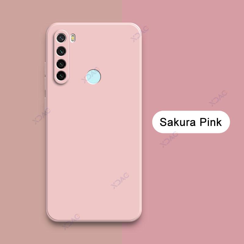 

Квадратный жидкий силиконовый чехол для телефона Xiaomi Redmi Note 8 360 защитный мягкий противоударный чехол RedmiNote8 Note8 милый чехол Redmi Note 8