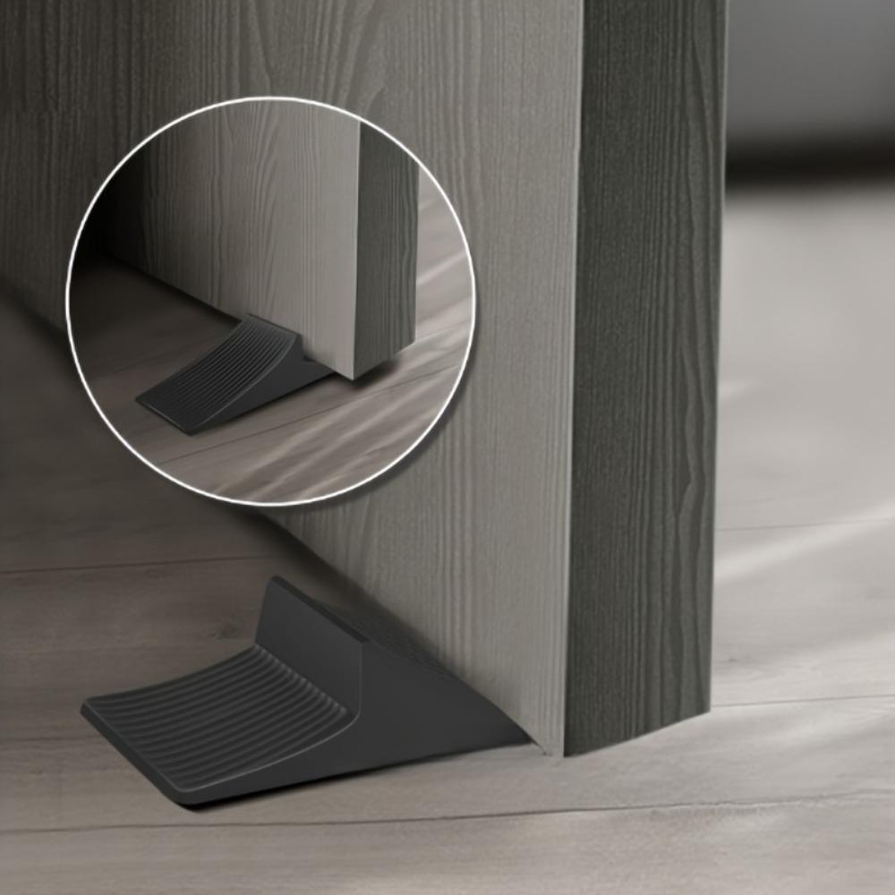 Dual Head Available Door Stopper Soft Wedge Non Scratch Protective Door Stop for Various Floor Types Home Improvement Dodgers