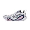 Li Ning DLO1 Jay Flow Russell Generation Technologie odpružení po celé délce chodidla Motýlí TPU stabilizační podpora Nízkoprofilové basketbalové boty ABPV009-18