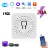 WIFI/ZigBee Smart Mini Smart Light Switch 2 Way Control Breaker Relay 16A Smart Life APP Voice Control For Tuya Alexa Google