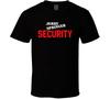 Jerry Springer Trash Tv Show Security Costume T Shirt