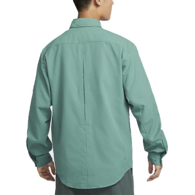 Nike Dry Fit UV 'Devestation Trail' Shirt Herren Vintage Grün DN3937-361