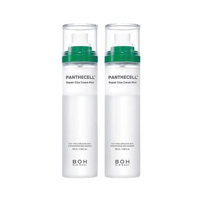 Panthecell Repair Cica Cream Mist 120ml X 2ea Intensive Barrier Recovery & Soothing Moisture Set