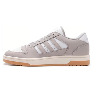 Turnaround Baixo Casual Retro Antiderrapante Durável Cano Baixo Sapatos de Basquete Tênis Unissex Cinza Branco IE3834