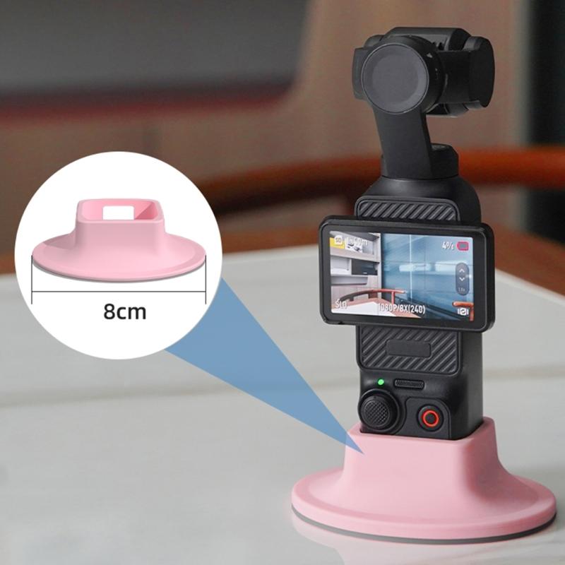 Adjustable Silicone Camera Holder Desktop Mount for Pocket 3 Cameras Stable For Vloggings Content Creation