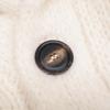 Brunello Cucinelli [Excellent Condition/Domestic Authentic] Cashmere/Silk/Alpaca Blend Shawl Collar Knit Cardigan/ Tops 44 Ivory/Beige/GrayUsed