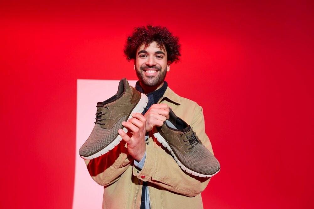 Кроссовки Rieker B6658 beige brown