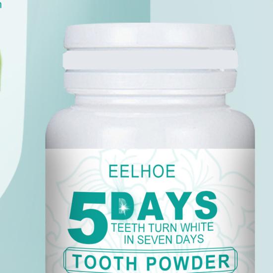 30g/50g/100g Tooth Powder Natural Extract Plaque Removing Portable Teeth Whitening Cleaning Stain Powder for Oral