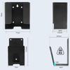 EV Charger Cable Holder Gun Hook Bracket for EV Charging Station Universal Wall Mount & Pole Mount Organizer for J1772/Type2