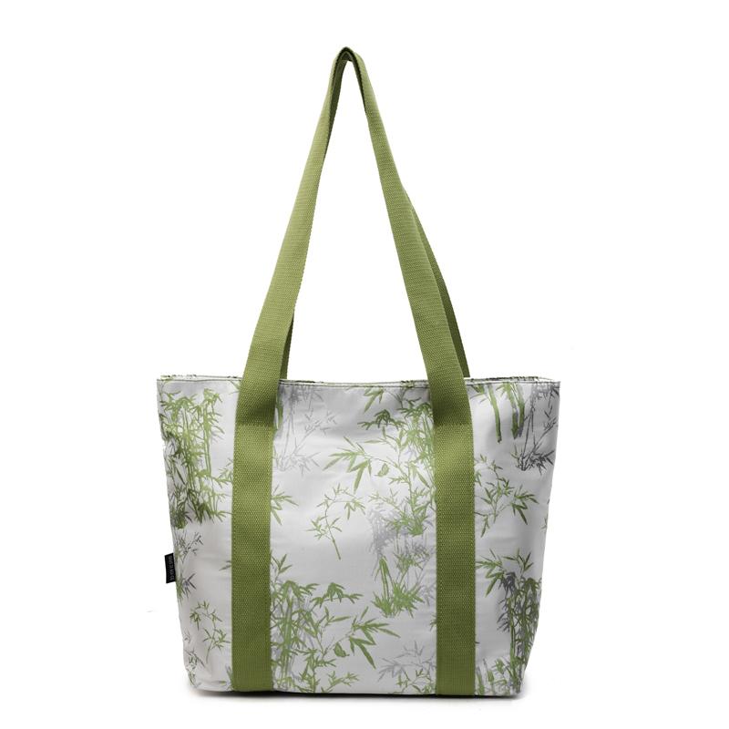 

Bamboo Summer New Casual Shoulder Bag Large Capacity Tote Bag 2026 Fashi Trend Versatile Women s New Commuter Bag Bolsos зелений