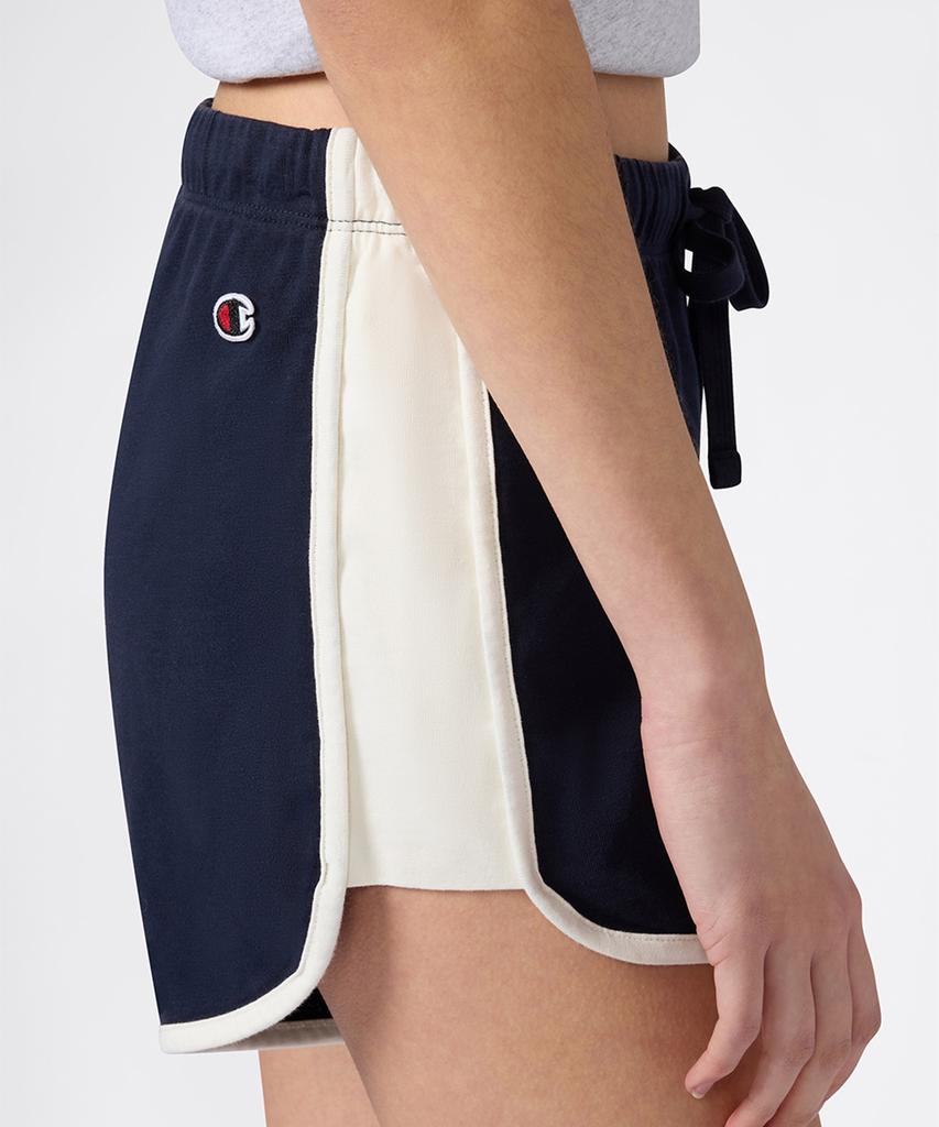 CHAMPION Women'S Color Block Dolphin Shorts Navy