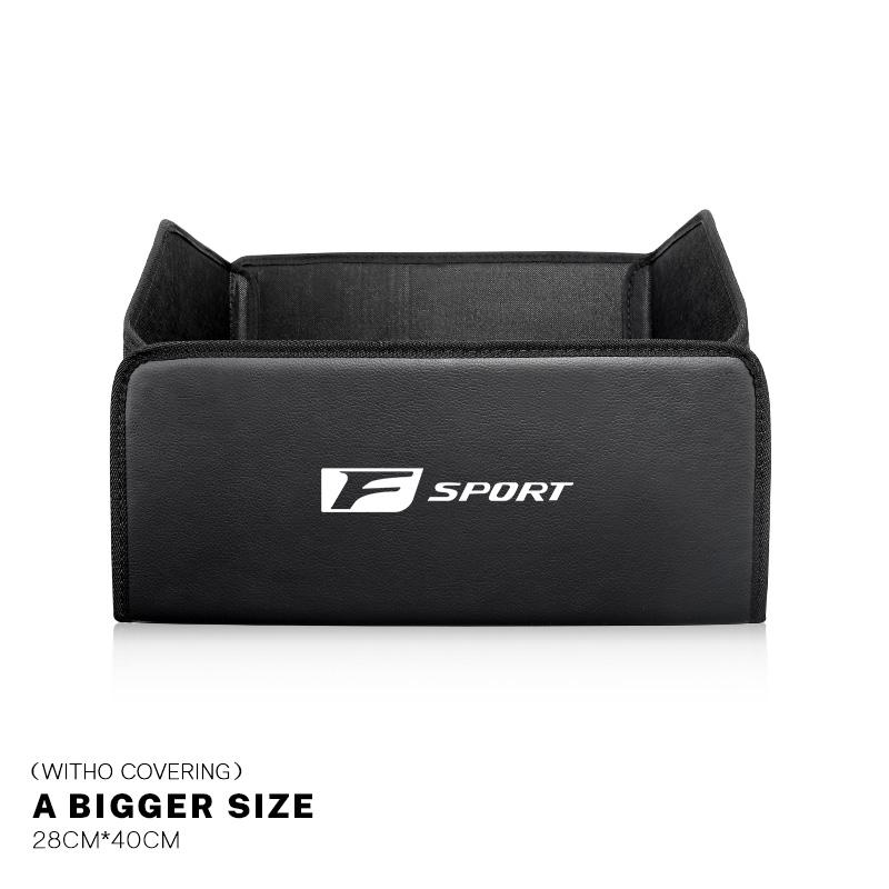 AARD1 Car Trunk Organizer Leather Storage Box Toolbox For Lexus F-SPORT ES RX NX LS UX LM LX GX LC RZ IS CT GS RC HS SC TX LBX IS300