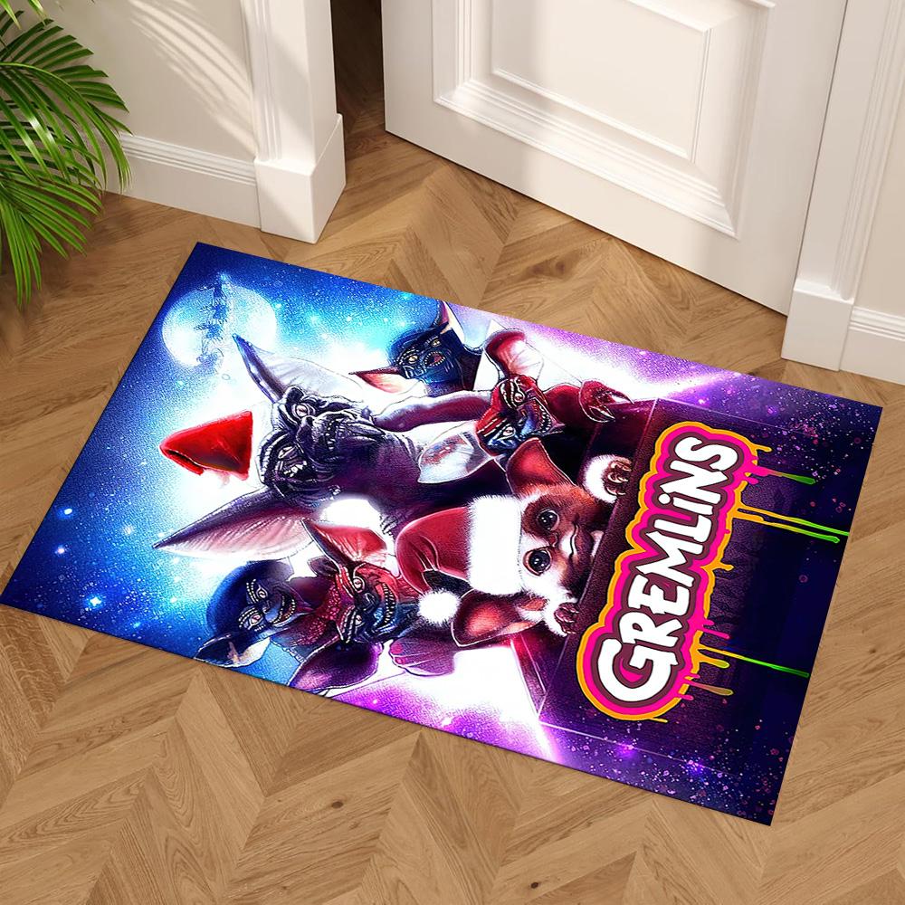 Gremlins Midnight Mayhem Area Rug Design for Outdoor Game Room Hallway Decorate room Anti-slip Rug Decorate Offices
