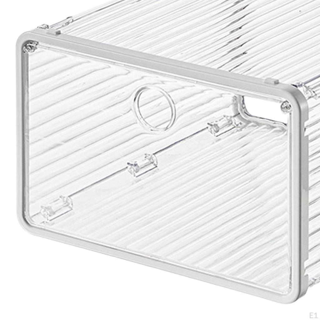 Clear Shoe Storage Box with Lid - Organize Your Shoes and Toys Efficiently