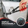 Panel Clamping Disassembling Pliers Automotive Body Repair Puller Push Clip Removal Tool Repair Kit for Car Electrical Work