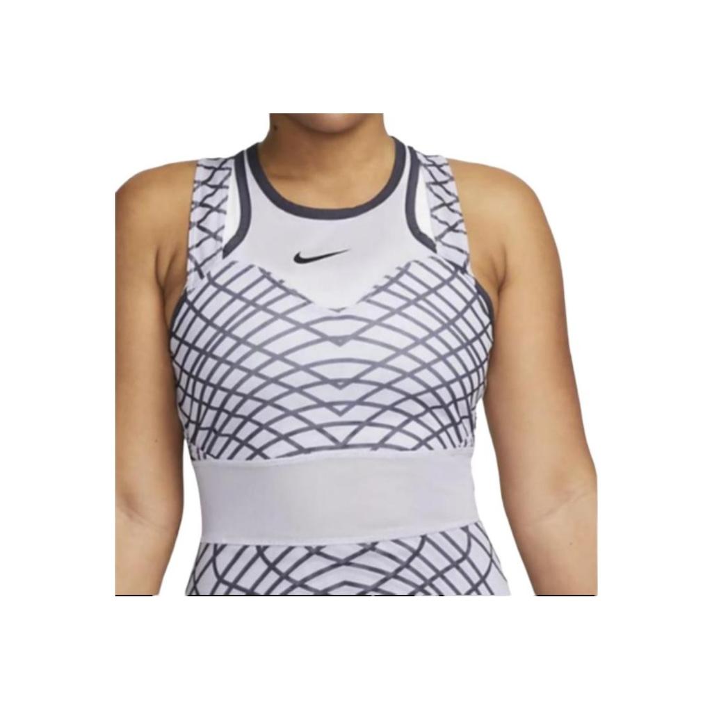Nike Court Dri-FIT Slam Waist-Defining Sleeveless Dress Women Dresses Oxygen-Purple DR9739-536