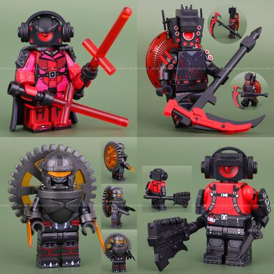 KDL858 Skibidi Toilet Building Blocks Mini Action Figure Toys