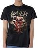 Slayer Men's Skull Clench T-Shirt, Black, Large
