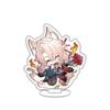 8cm Game Honkai Star Rail Boothill Jade Jiao Qiu March 7th Yunli Cosplay Acrylic Figure Stand Model Plate Desk Decor Sign