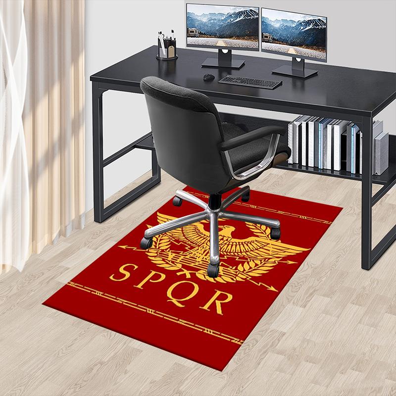 1pc Eagle SPQR Carpet, Office Rug Outdoor Mat Home Decor Area Carpet Festival
