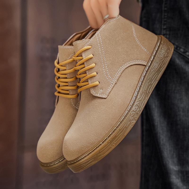 Autumn and Winter New Men's Shoes Fashion Chelsea Men's Boots Martin Short Boots