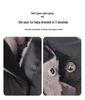 Reflective Four-Legged Cotton Dog Coat for Cold Weather
