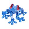 3D Printed Magnetic Frog Toy Movable Joints Frog Fridge Magnet Articulated Poseable Frog Model
