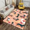 Playful dachshunds in whimsical activities carpet Yoga living room room decor children's crawling mat doormat area rug