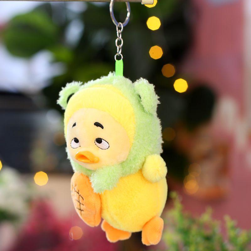 Creative Cartoon Annoying Duck To Work So Annoying Duck Plush Toy Doll Pendant Little Duck Bag Hanging Decoration