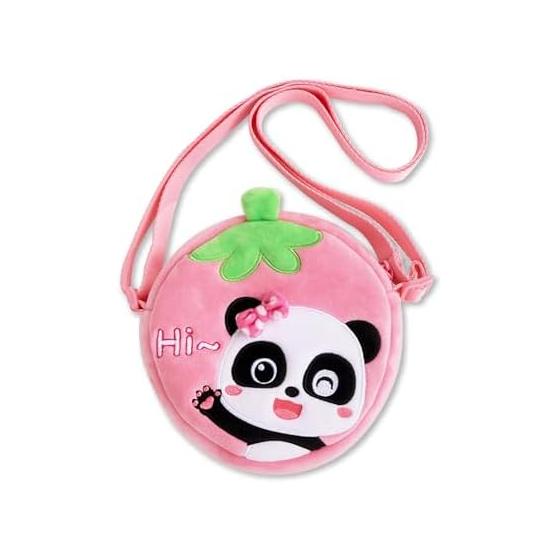 BabyBus Miu Miu Strawberry Pochette - Outing Pochette Kids Bag/Wallet Stuffed Toy (3-6 years old)