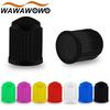 BFL1 100Pcs/Lot Wearproof Plastic Auto Wheel Tyre Tire Valve Stem Caps Covers, Artight Seal Heavy Duty, On The Nipple Car Accessries