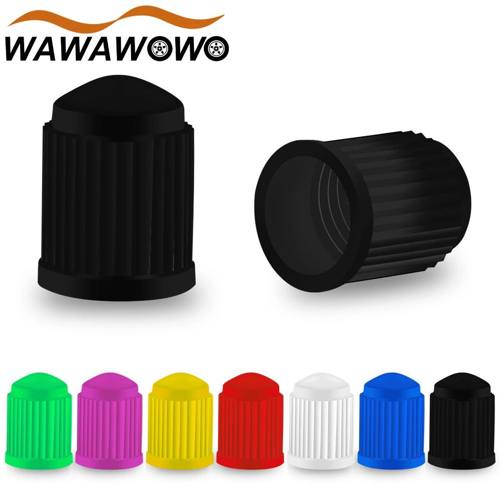 BFL1 100Pcs/Lot Wearproof Plastic Auto Wheel Tyre Tire Valve Stem Caps Covers, Artight Seal Heavy Duty, on The Nipple Car Accessries