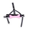 VaHppy Masks Silicone Dog Bone Gag 3colors Pink/Red/Black PU Belt SM BDSM Sex Toys For Couples Games Flirting Bondage Adult