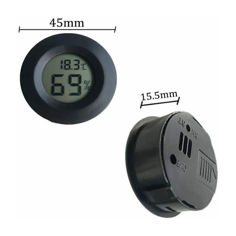 Termometr Higrometr Mini LCD Cyfrowy Miernik Temperatury Wilgotności