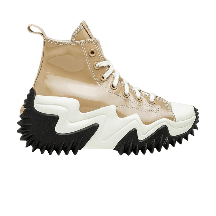 Converse Run Star Motion High Nomad Khaki Unisex Sneakers Brown Black White 171423C