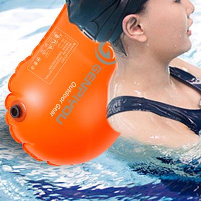Swim Buoy Adjustable PVC Equipment Bag for Kayakers Triathletes Water Sports
