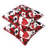 Cool Poker Playing Cards Pattern Gambling Card Game 2 Pcs Square Pillowcase Pillow Cover Cushion Throw Pillow For Home
