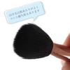 Shishida Seishindo Powder The Natural Made in Makeup x x 1 Brush Brush, Natural, 100% Hair, Japan, Gold, YM-900, Brush, 1.6 12.8cm (Bristle Length