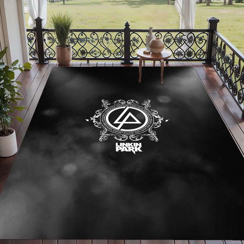 Soft Floor Carpet Linkin Park Pattern Area Rug Decorative Mat For Home Room Decoration