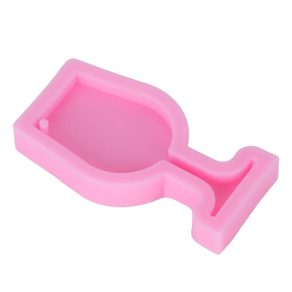 Tonformen Lebensmittelqualität Silikon Ungiftig Geruchlos Weinglasform Fondantform für Mini-Süßigkeiten Schokolade