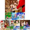 Advent Calendar Countdown For Christmas Featuring 24 Adorable Anime Figurines In Colorful Boxes