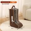 Travel Shoe Bags, Waterproof Dustproof Shoe Storage Bags with Handles, Clear Shoe Organizer for Boots and Shoes