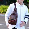 Single shoulder sports style Student shoulder oblique chest bag Trendy brand Green men's travel sports bag Leisure bag Cycling bag