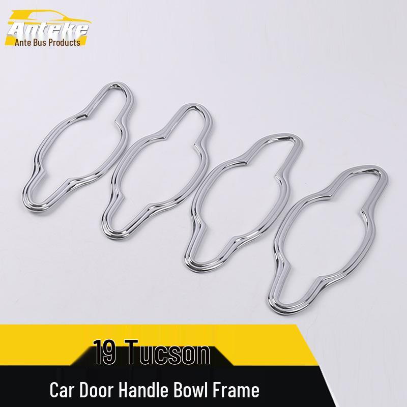 19 Tucson Door Bowl Protective Film: Anti-Scratch, Wear-Resistant Sticker for Exterior Door Bowls, Car Accessories