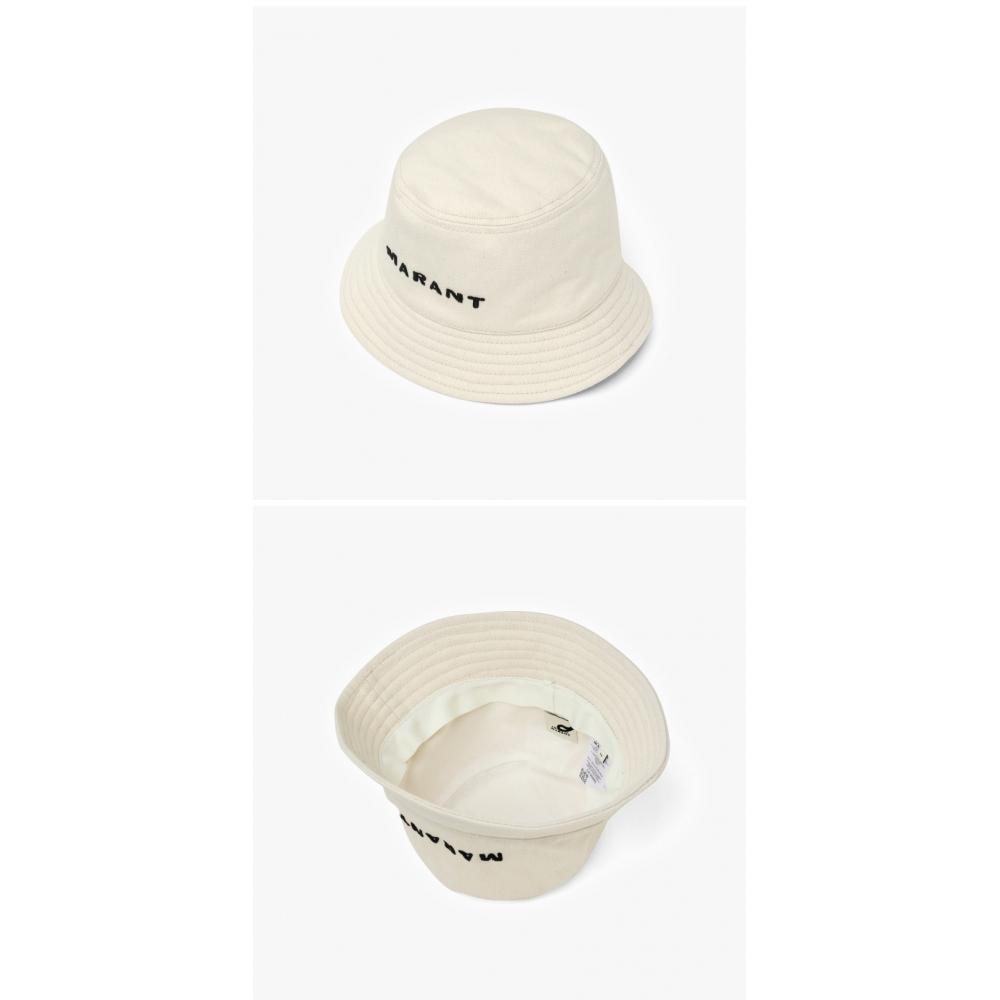 Isabelle Marant Cu001xha A2c04j Ecbk Haley Halley Logo Embroidery Bucket Hat